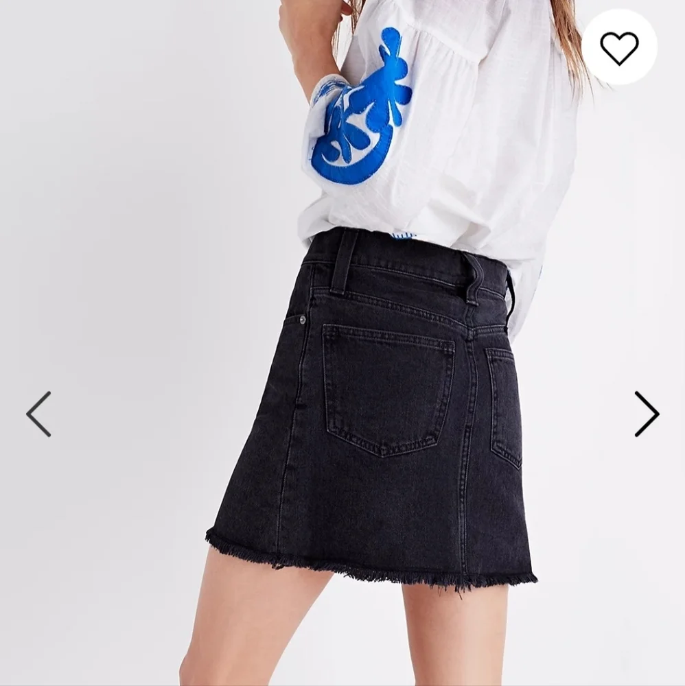 Madewell McCarren jean skirt - Picture 3 of 8
